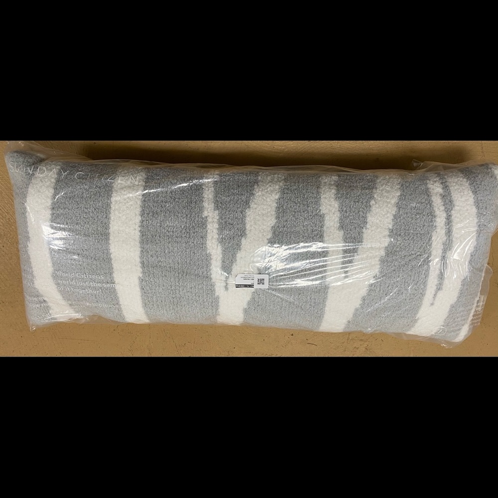 Sunday Citizen Snug Lumbar Pillow-Cloud Grey